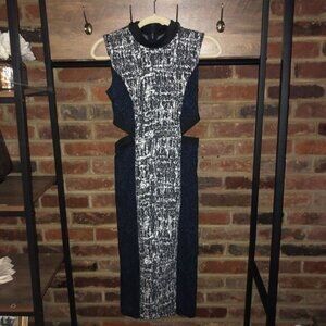 Rachel Roy Cut Out Sheath Midi - Sz 2